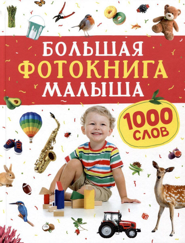 Уценка. Большая фотокнига малыша. 1000 слов