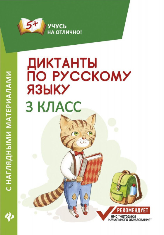 Диктанты по русскому языку. 3 класс. С наглядными материалами