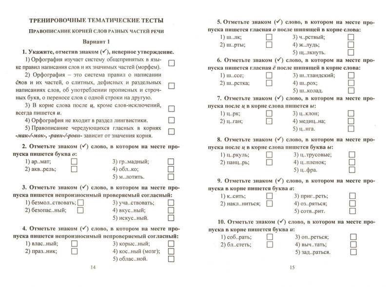 Подготовка к Всероссийским итоговым проверочным работам по русскому языку. 6 класс: рекомендации, проверочные работы, тренировочные тематические тесты, инструкции