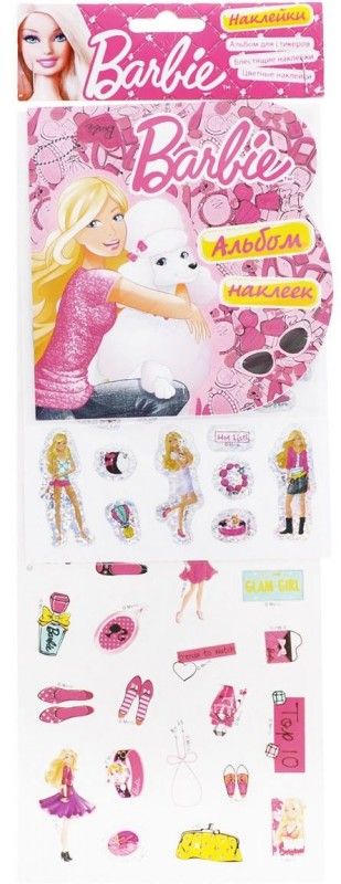 Набор наклеек "Barbie" 2