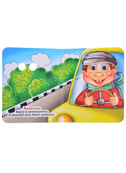 Панасюк Инна Сергеевна: Профессии. Книжка с глазками