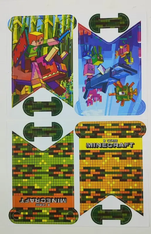 Набор для творчества "Набор для праздника". В стиле Minecraft