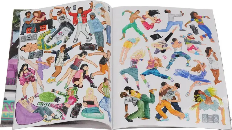 Альбом с наклейками "Create your Dance House" (048479/008479)