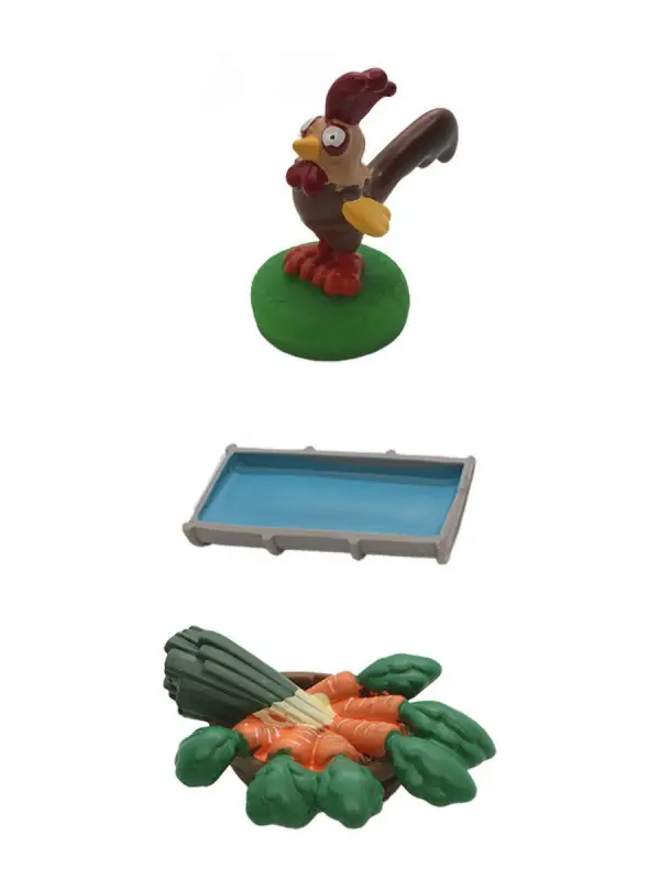 Журнал № 12 Животные на ферме (Поилка, морковка и лук-порей, петух Барон)