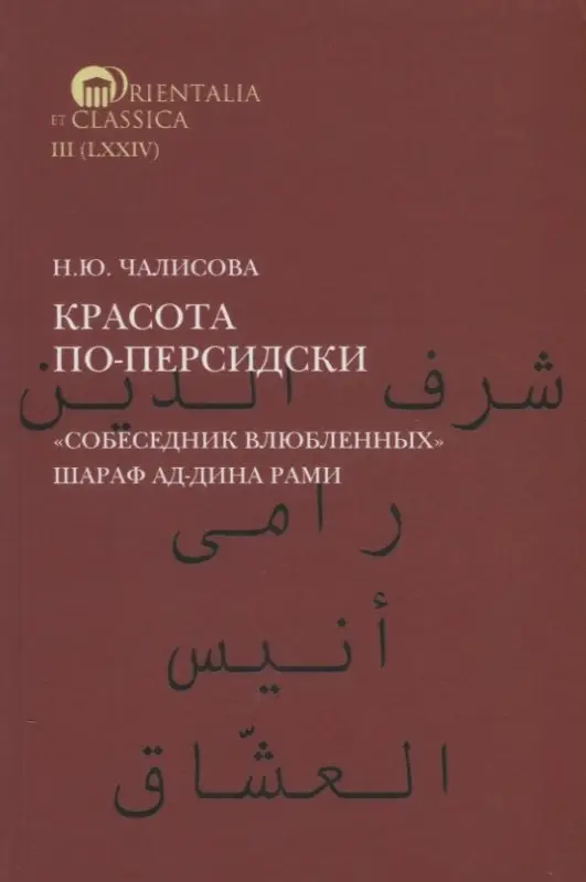 Красота по-персидски. "Собеседник влюбленных" Шараф ад-Дина Рами