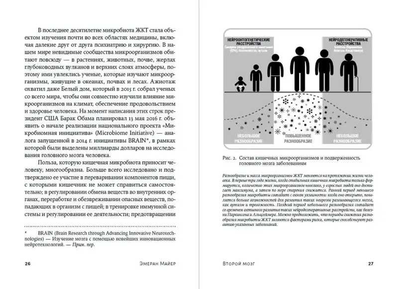 Майер Эмеран: Второй мозг. Как микробы в кишечнике управляют нашим настроением, решениями и здоровьем