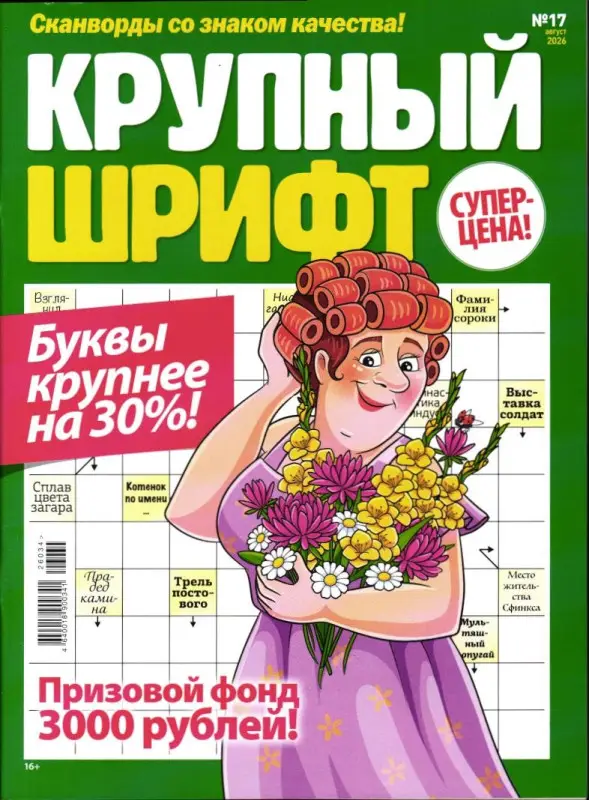 Крупный Шрифт 17/26