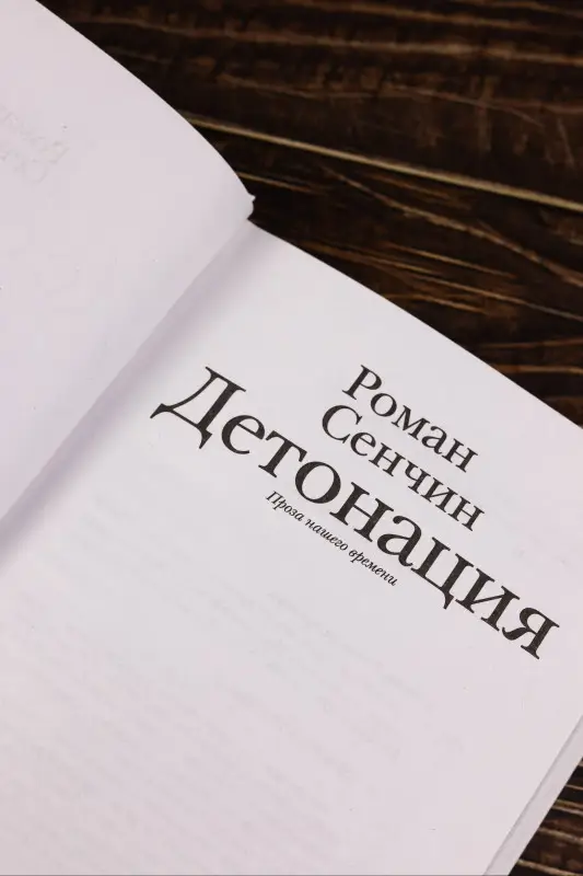 Сенчин Роман Валерьевич: Детонация