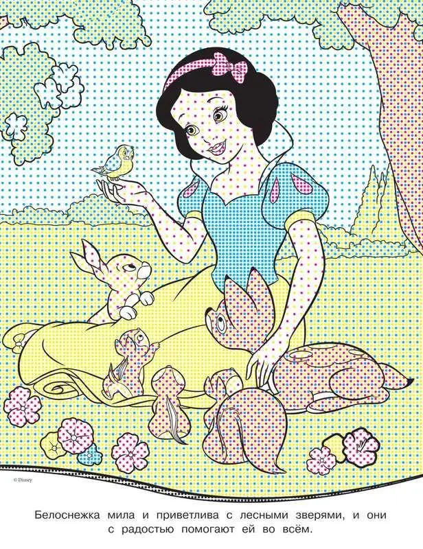 Disney. Принцесса. Водная раскраска. Арт. 104794