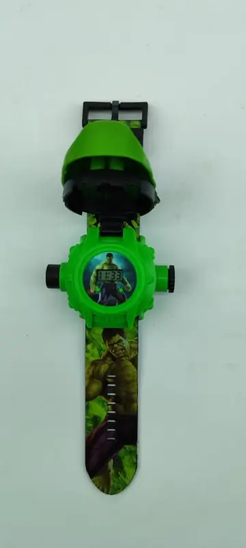 Часы-проектор наручные. Халк