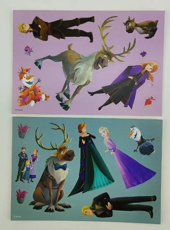 Игра настольная. Развивающий набор «Липучки». Холодное сердце 2. Королевство льда