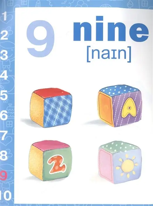 Английский язык для малышей. Цифры