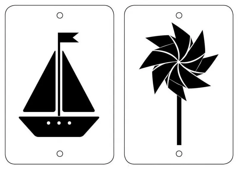 Развивающие карточки. Black &White. Игрушки