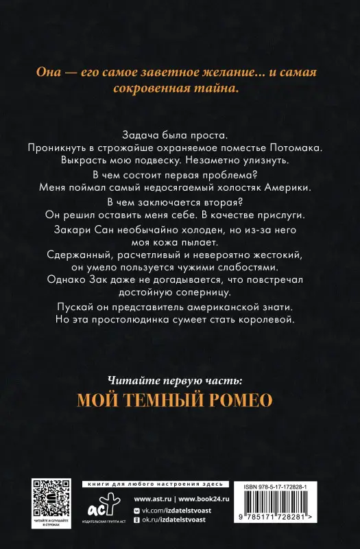 Уценка. Шэн Л.Дж., Хантингтон Паркер С.: Мое темное желание