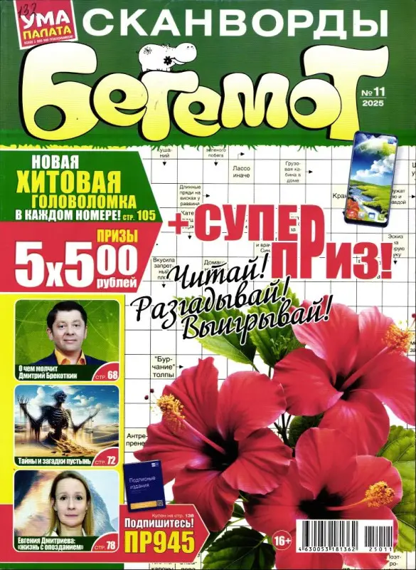 Бегемот Сканворды 11/25