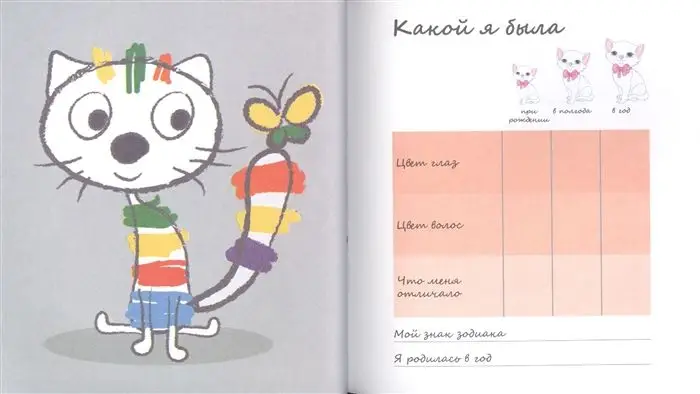 Первый альбом нашей малышки