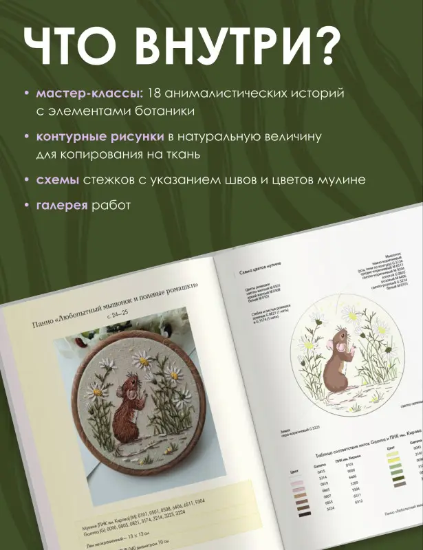 Уценка. Гвоздь Александра Александровна: Вышивка гладью: природные мотивы. Животные, птицы, цветы