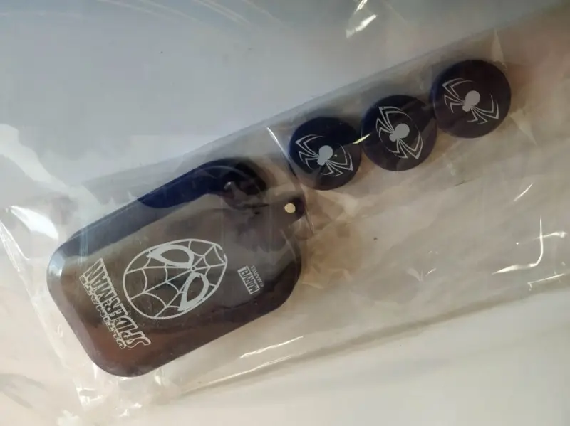 Доска магнитно-маркерная, Spider-man (41,5х30,5 см) на веревочке в комплекте с магнитами и стеркой