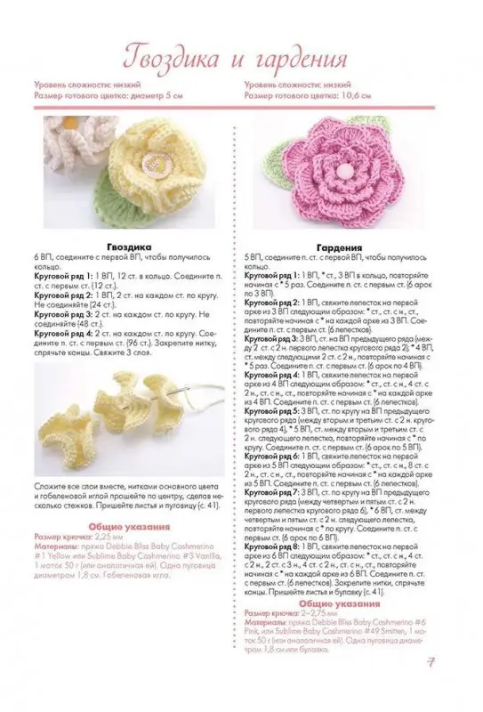 Уценка. Цветы, связанные крючком: украшения для детских шапочек