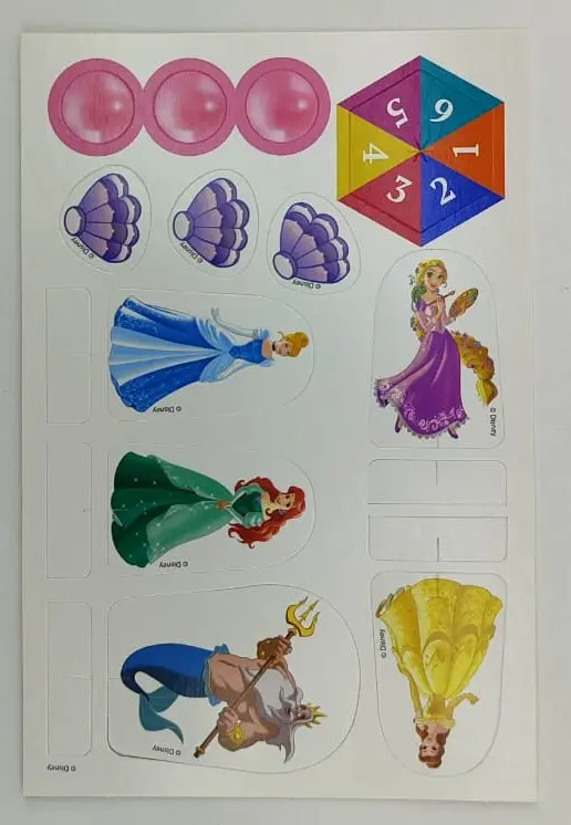 Развивающий набор. Обучение и развлечение. Викторина. Принцесса Disney