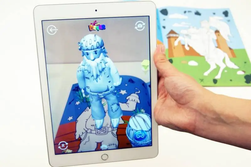 Живая Раскраска "Пираты &Рыцари" А4, мягкая обложка