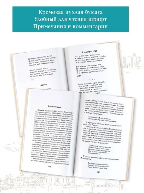 Уценка. Пушкин Александр Сергеевич: Медный всадник. Поэмы. С комментариями
