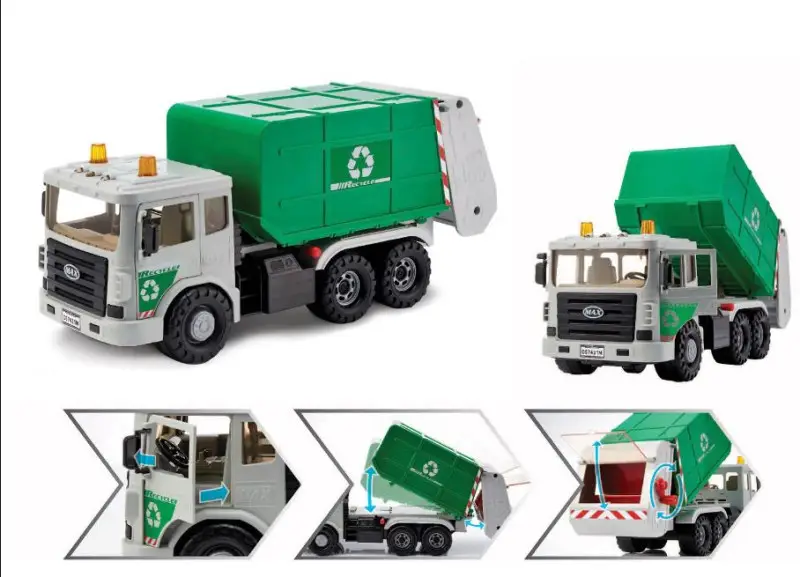 Дасунг Игрушка Мусоровоз зеленый Daesung