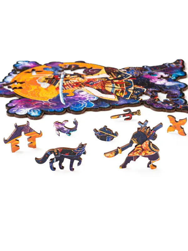 Деревянный Пазл Самурай S (125 дет.)