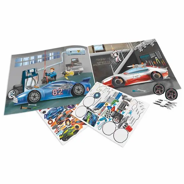 Альбом с наклейками. Monster Cars  (046244/006244)