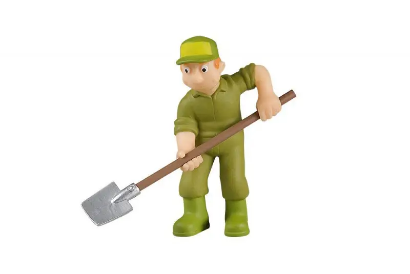 Журнал № 08 Животные на ферме (Рабочий фермы Игнат и садовые инструменты)