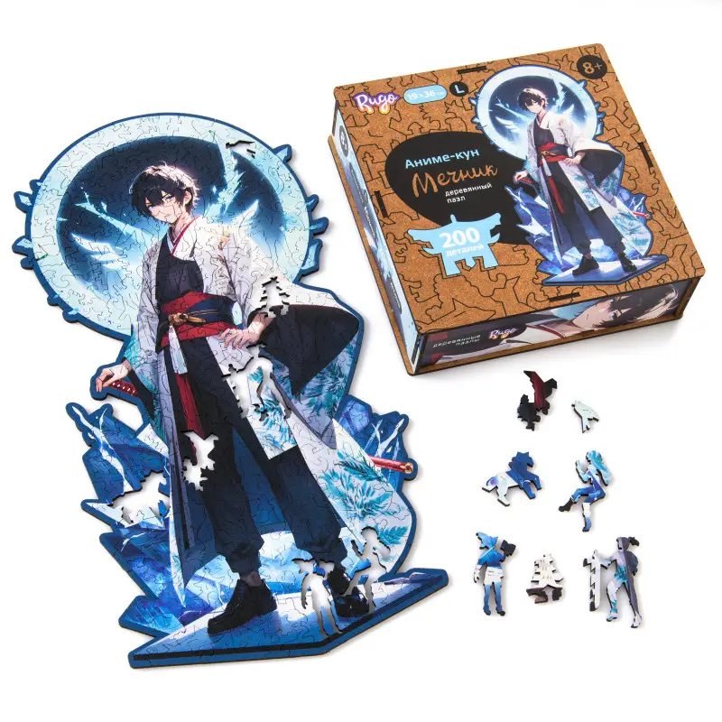 Пазл Деревянный Аниме Кун S, Мечник (110 дет.)
