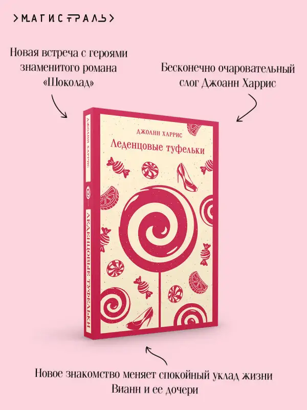 Уценка. Джоанн Харрис. Леденцовые туфельки