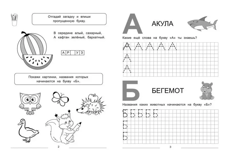 Уценка. Ольга Макеева: Пишем буквы от А до Я. Много-много печатных, прописных и строчных букв