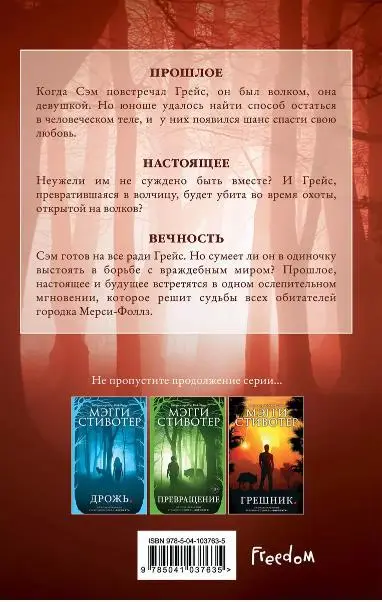 Стивотер Мэгги. Вечность