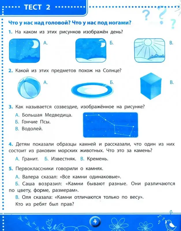 Цуканова, Ищук: Окружающий мир. 1 класс. Тесты. ФГОС