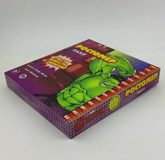 Игровой набор «Пазл-ростомер». MARVEL. Халк