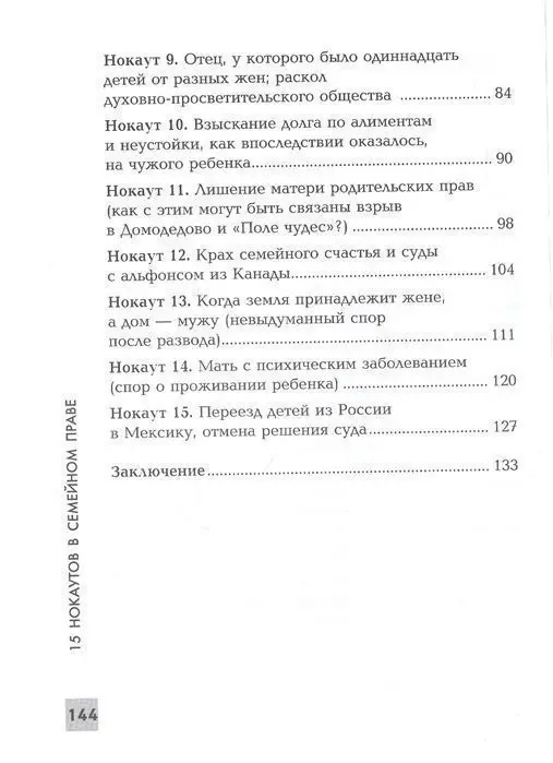 Уценка. Андрей Дмитриев: 15 нокаутов в семейном праве
