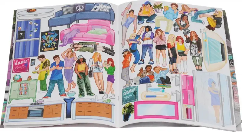 Альбом с наклейками "Create your Dance House" (048479/008479)