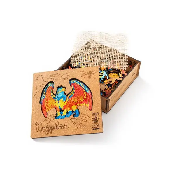 Деревянный Пазл Грифон L (202 дет.)