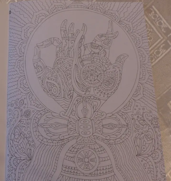 Уценка. Этнические мотивы. Релакс-раскраска