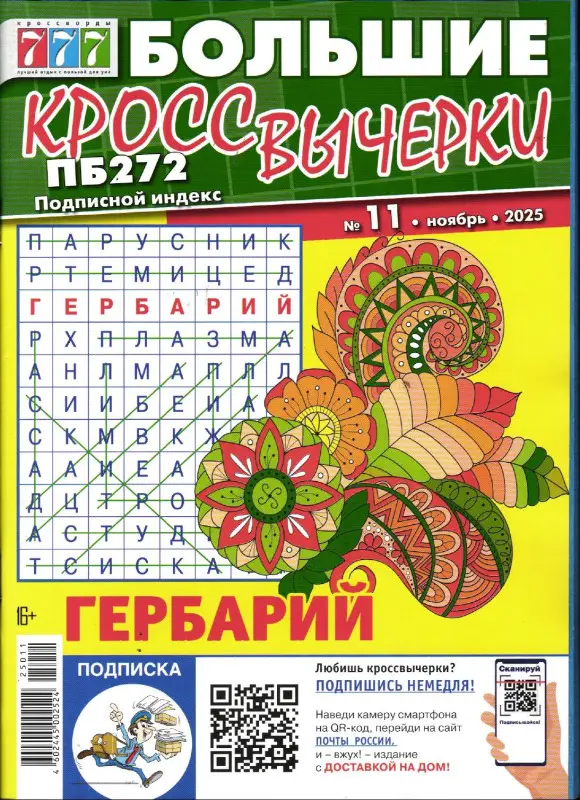 Большие Кроссвычерки 11/25