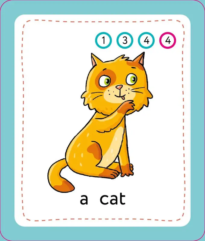 И. А. Шишкова. Английский для младших школьников. Обучающие карточки