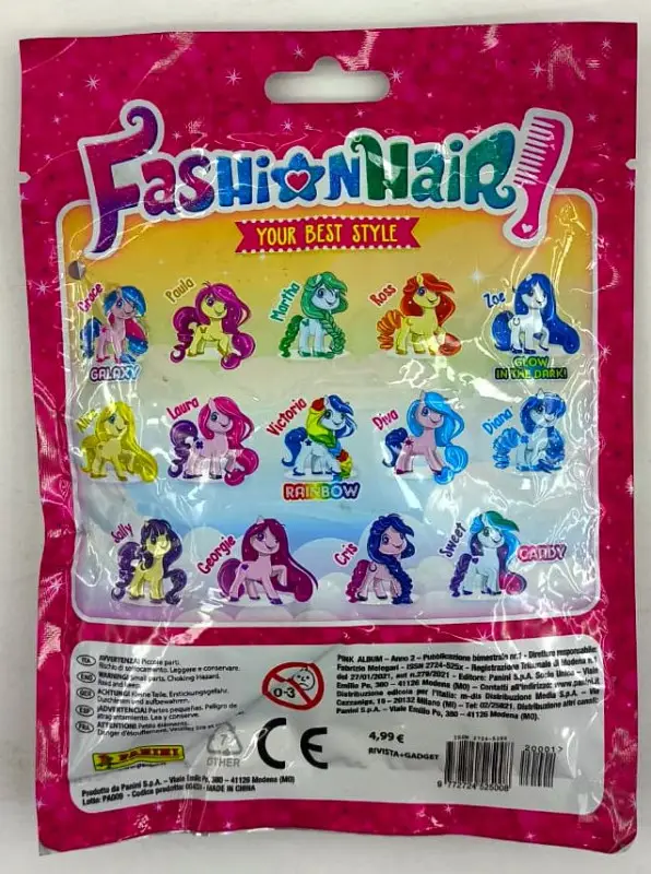 Флоупак Panini Пони. Модная грива