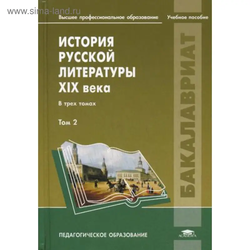 Уценка. История русской литературы XIX века: В 3 т. Т. 2