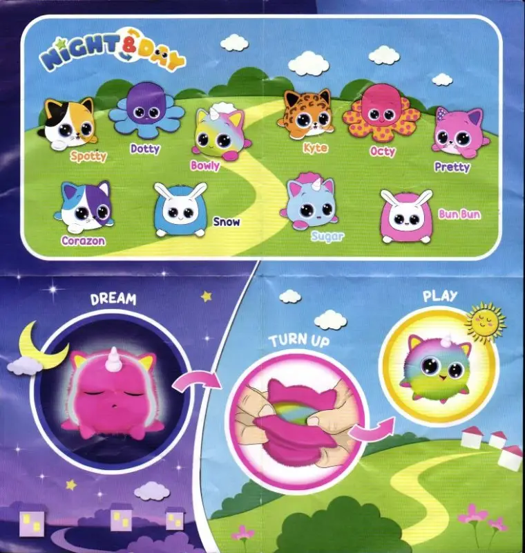 Флоупак Panini Плюш День и Ночь