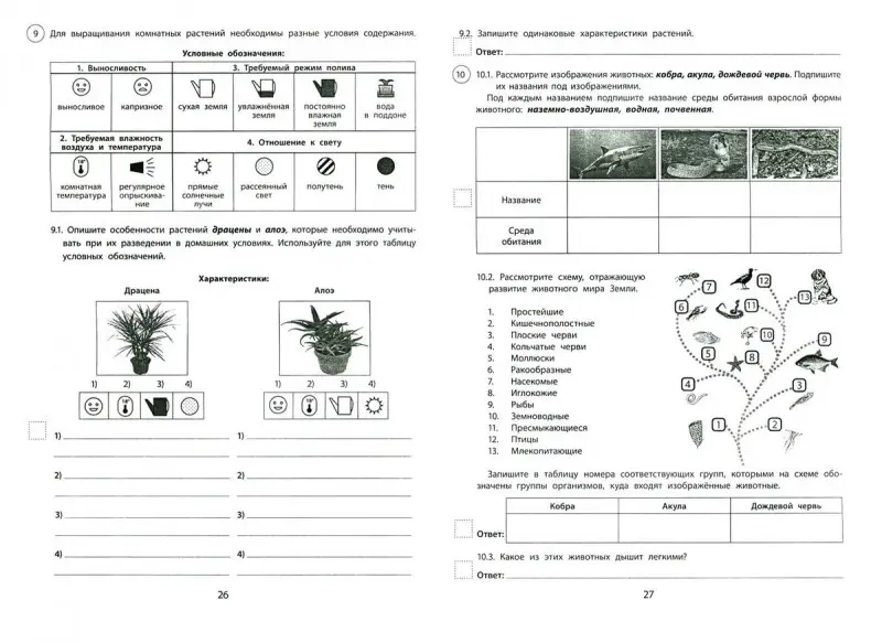 Екатерина Ткаченко: ВПР. Биология. 6 класс. Комплексные типовые задания. 10 вариантов. ФГОС