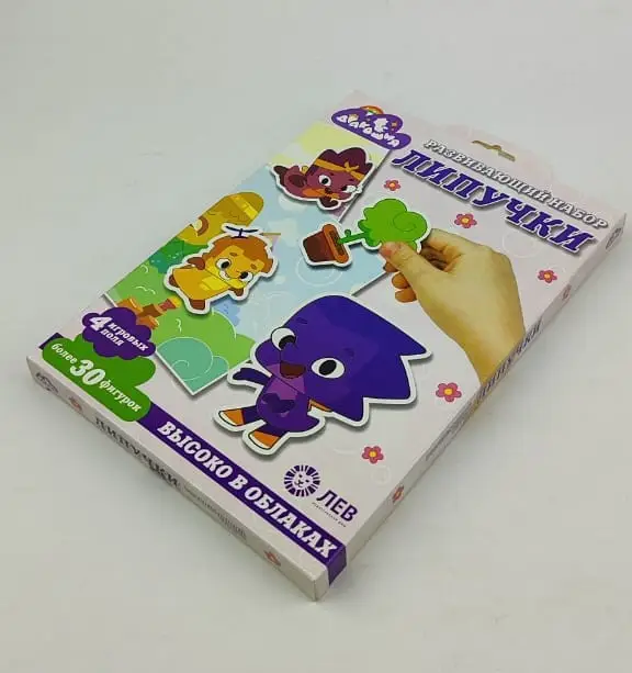 Игра настольная. Развивающий набор «Липучки». Дракошия. Высоко в облаках