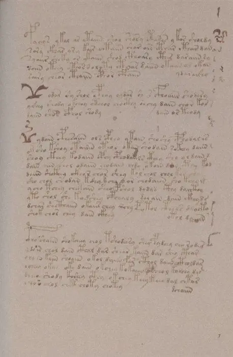 Манускрипт Войнича