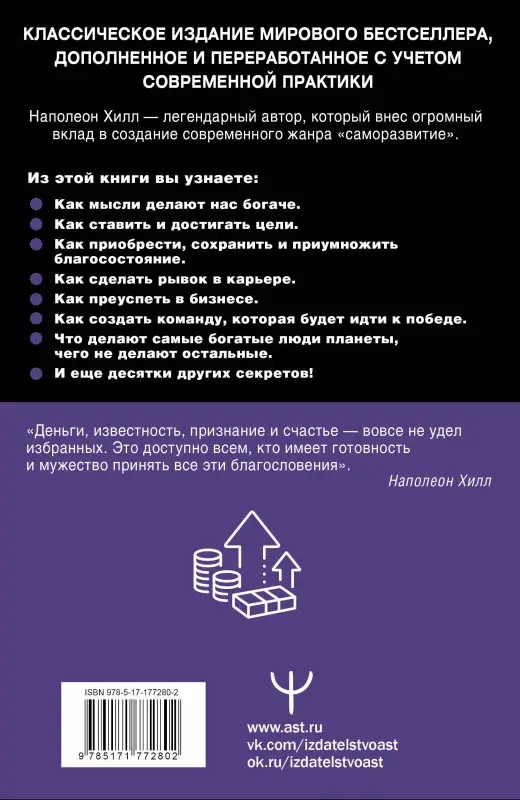 Уценка.Хилл Наполеон: Думай и богатей! Самое полное издание, исправленное и дополненное
