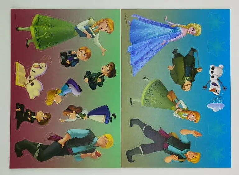 Игра настольная. Развивающий набор «Липучки». Холодное сердце. Путешествие к троллям